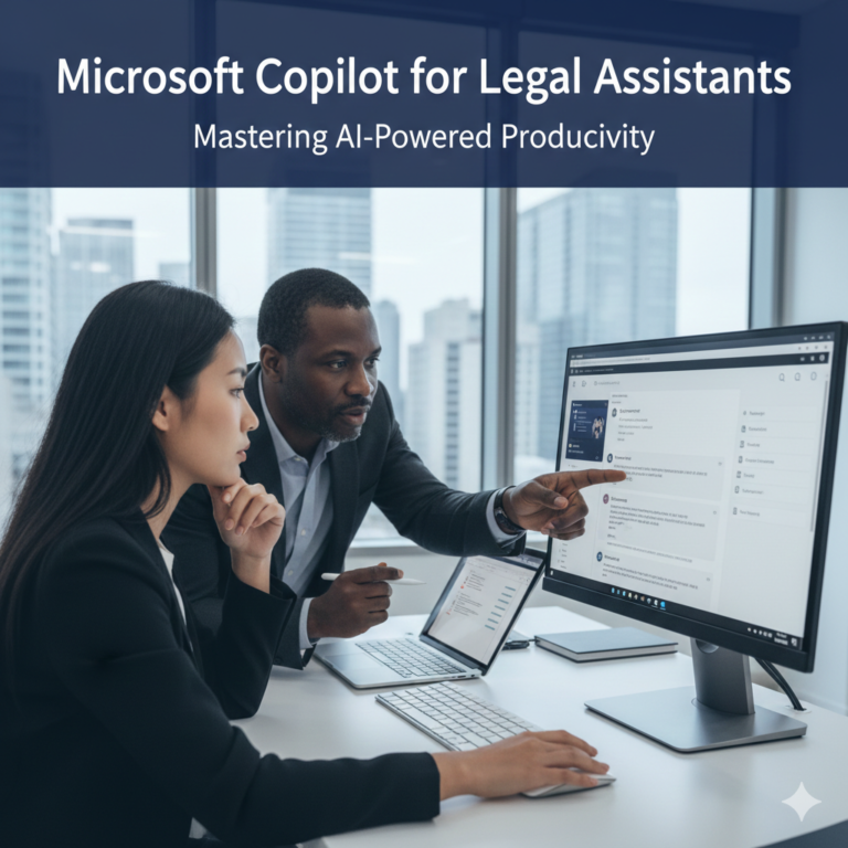 Microsoft Copilot for Legal Assistants: Mastering AI-Powered Productivity